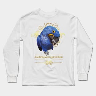 Hyacinth macaw Long Sleeve T-Shirt